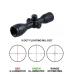 Оптический прицел Leapers True Hunter 3-9x50 AO, Mil-Dot (подсветка)