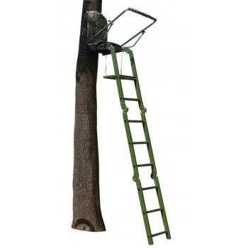Лестница к дереву для охоты